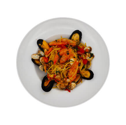 SPAGHETTIS AUX FRUITS DE MER - Le Boulanger Parisien