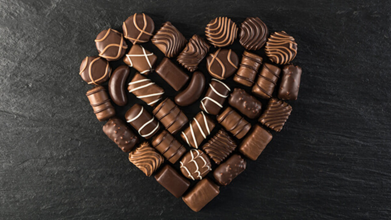 Tablette Chocolat Lait St Valentin