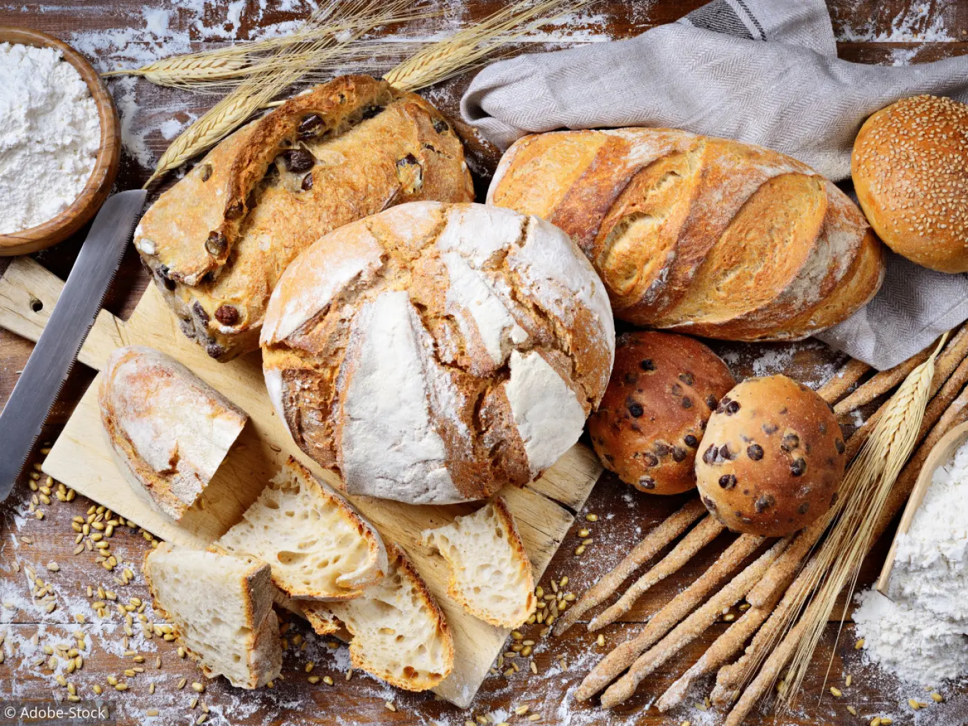 Nutrition. Pain blanc, pain complet : quel est le plus bénéfique pour votre  santé ?